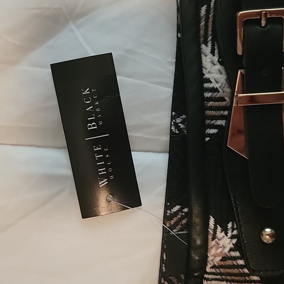 Plaid White House Black Market Skirt Size 2 - Picture 2 of 7